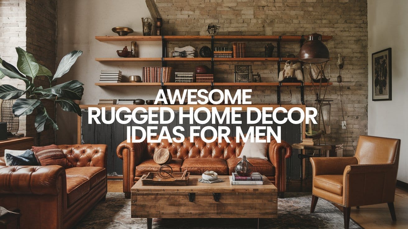 Awesome Rugged Home Decor Ideas for Men