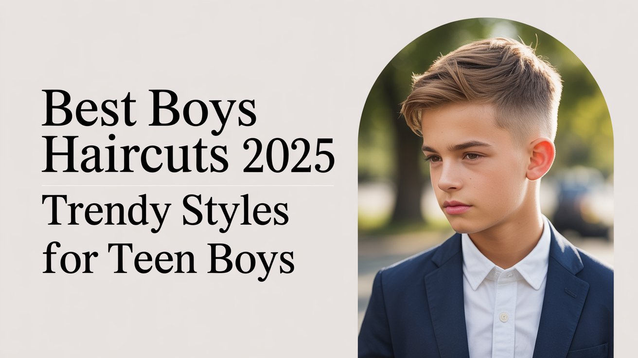 Best Boys Haircuts 2025 – Trendy Styles for Teen Boys
