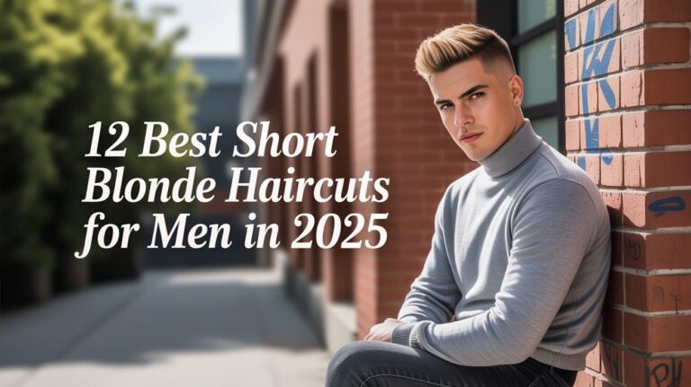 Best Short Blonde Haircuts for Men in 2025
