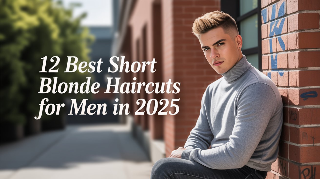 Best Short Blonde Haircuts for Men in 2025