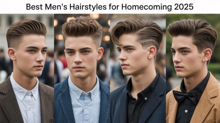 Best Men’s Hairstyles for Homecoming 2025
